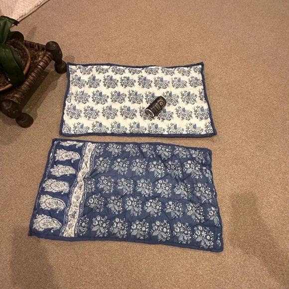 Pair Pottery Barn king shams - Picture 10 of 11